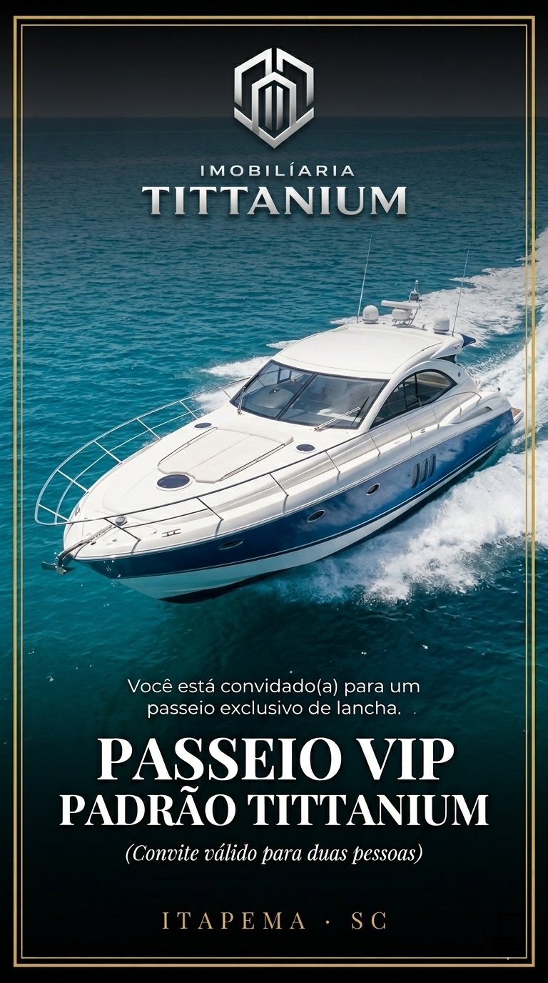 Passeio VIP de Lancha — Imobiliária Tittanium